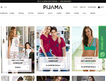 Tablet Screenshot of pijama.com.tr